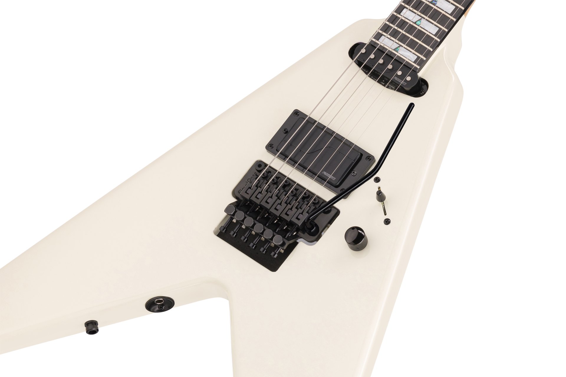 Artist Line Breaker WH-1 - Solid Creme White High Polish E-Gitarre